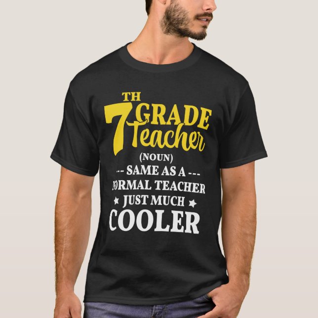 Camiseta Engraçada de Definição de Professores 7  (Frente)