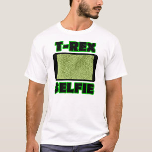 Camiseta engraçada de dinossauro com braços curtos