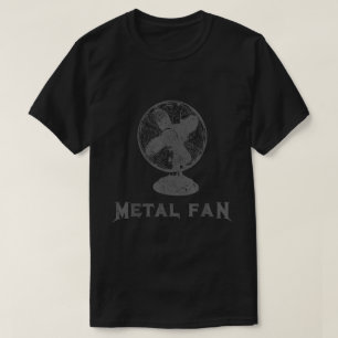 Camiseta engraçada de fã de heavy metal