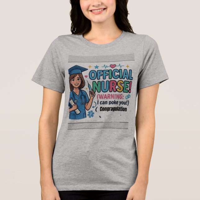 Camiseta engraçada de formatura da turma de 2026 d (Frente)