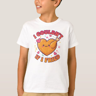 Camiseta Engraçada de Frango Frito – Eu Não Conseg