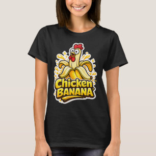 Camiseta engraçada de frango Nana Humor homens mul
