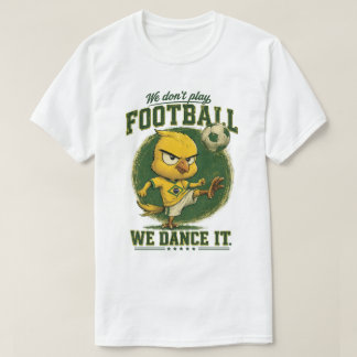Camiseta Engraçada de Futebol do Fã do Brasil Nós
