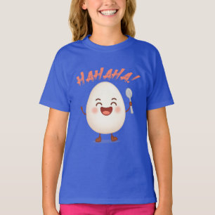 Camiseta engraçada de garotas de desenho animado d