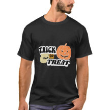 Camiseta engraçada de Halloween 'Trick or Treat'