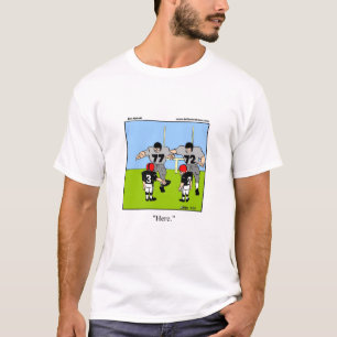Camiseta Engraçada de Humor de Futebol