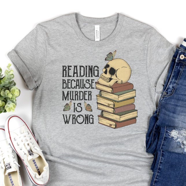 Camiseta Engraçada De Leitura, Camisa De Pistas De (Criador carregado)