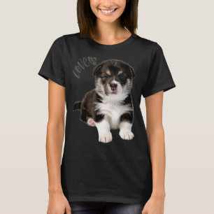 Camiseta engraçada de mãe e pai de cachorro Husky