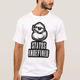 Camiseta engraçada de meme de tecnologia com statu