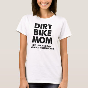Camiseta engraçada de Motocross para Mãe de Moto O