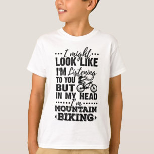 Camiseta engraçada de MTB para amantes de mountain