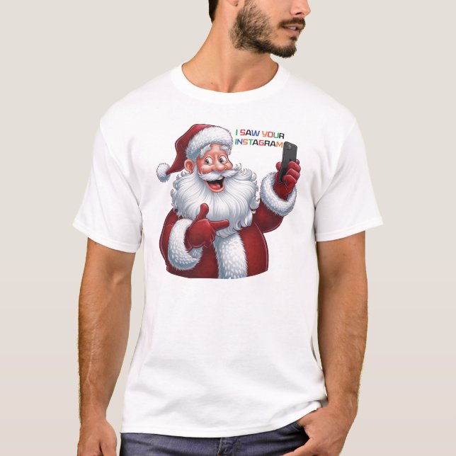 Camiseta Engraçada de Natal (Frente)