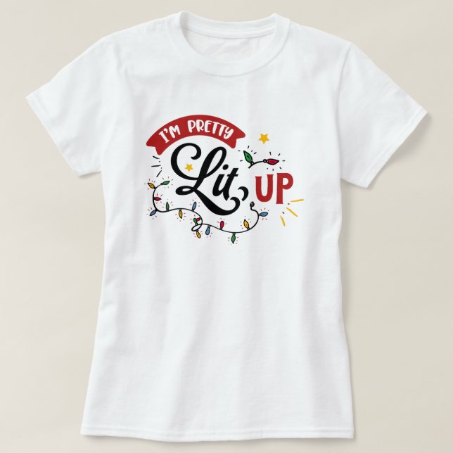 Camiseta engraçada de Natal (Frente do Design)