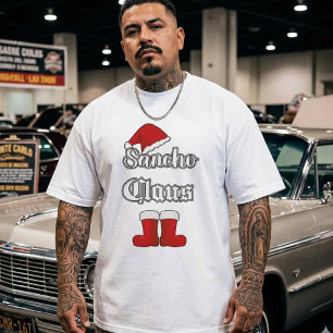Camiseta engraçada de Natal das férias de Sancho C