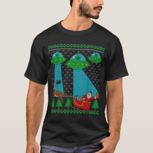 Camiseta engraçada de Natal feia de Papai Noel Ali