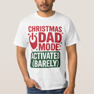 Camiseta engraçada de Natal, modo Papai Noel
