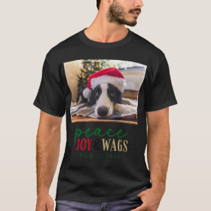 Camiseta engraçada de Natal para amantes de cães F