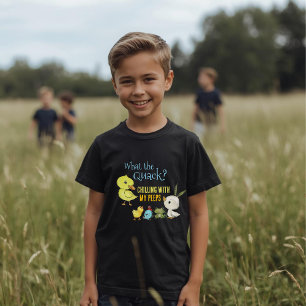 Camiseta engraçada de Páscoa para meninos Brincand