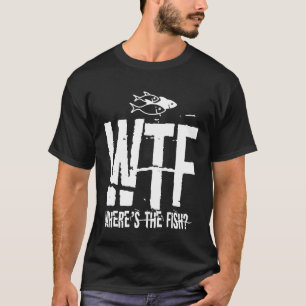 Camiseta engraçada de pesca T Pescadores Lago Rio 
