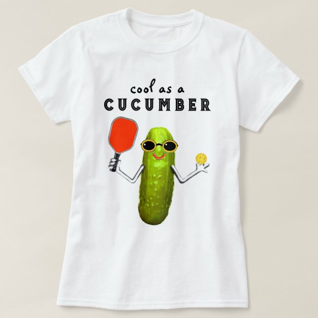 Camiseta engraçada de Pickleball (Frente do Design)