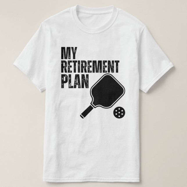 Camiseta Engraçada de Pickleball (Frente do Design)