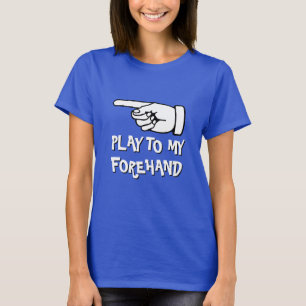 Camiseta engraçada de pickleball Jogue para meu