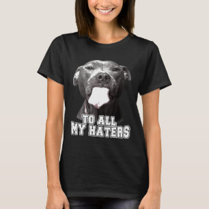 Camiseta engraçada de Pitbull para todos os meus i