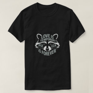 Camiseta engraçada de Pizza de Guaxinim   