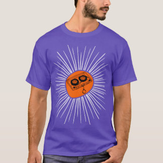 Camiseta engraçada de rapariga da mixtape