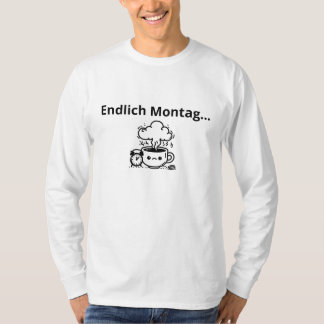 Camiseta engraçada de segunda-feira