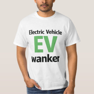 Camiseta engraçada de trocadilho com Veículo Elétr