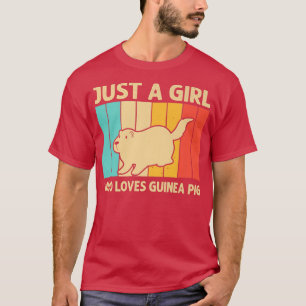 Camiseta Engraçada Design Guiné Porquim