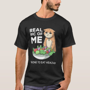 Camiseta Engraçada Dieta Engraçada Giro De Perda de Peso