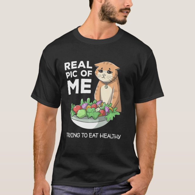 Camiseta Engraçada Dieta Engraçada Giro De Perda de Peso (Frente)