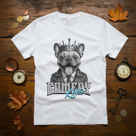 Camiseta engraçada do Bulldog Francês