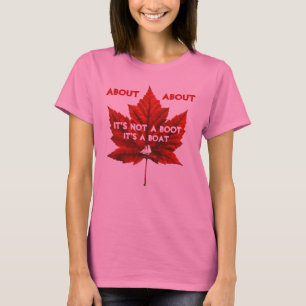 Camiseta Engraçada do Canadá Camiseta Orgânica de