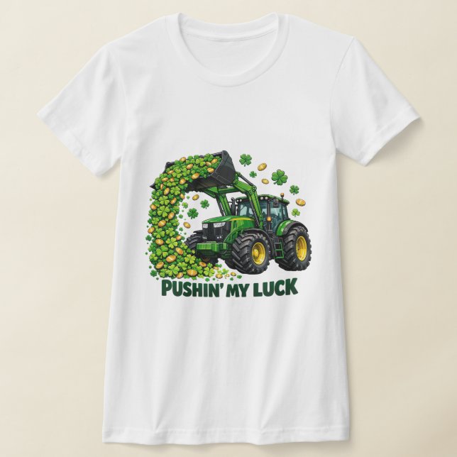 Camiseta engraçada do Dia de São Patrício com Trat (Postura )