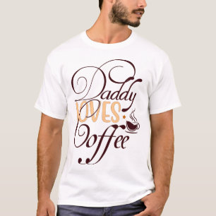 Camiseta engraçada do Dia dos Pais - Papai Ama Caf