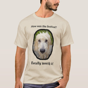 Camiseta engraçada do Festival do Cão Molhado - [L