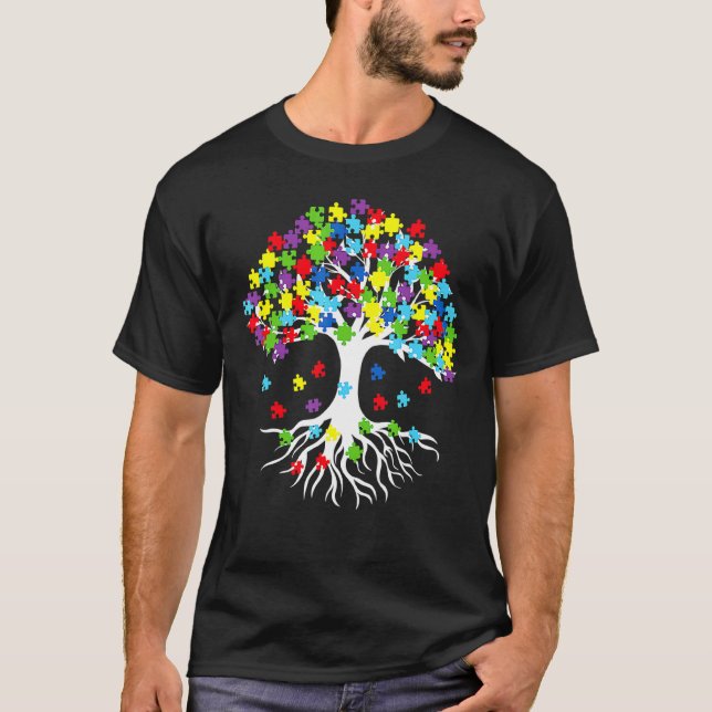 Camiseta engraçada do mês de conscientização do au (Frente)