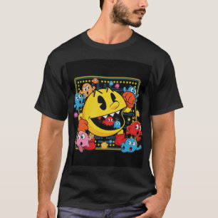 Camiseta engraçada do Pac-Man – Camisa Retro de Jo