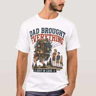 Camiseta Engraçada do Pai que Trouxe Tudo para o A