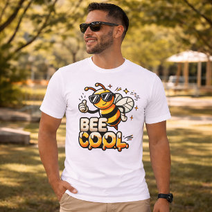 Camiseta engraçada e fofa com piada do Bee Cool