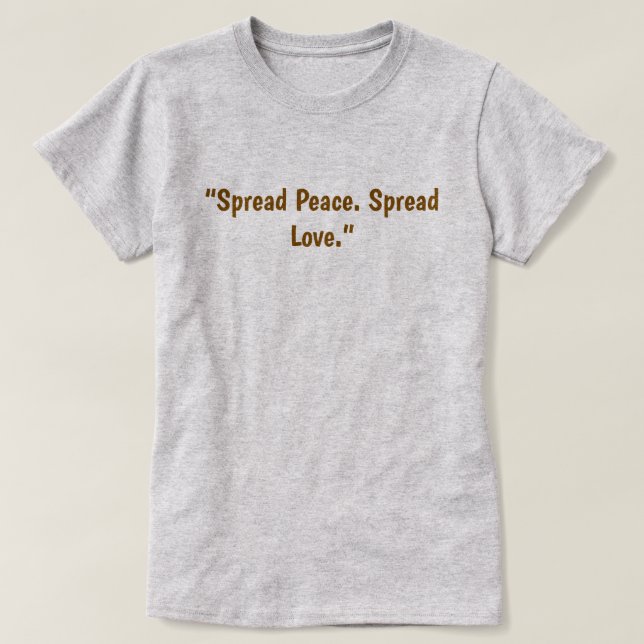 Camiseta engraçada e inspiradora (Frente do Design)