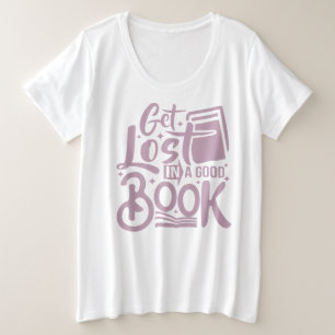 Camiseta Engraçada e inspiradora citação rosa e branca