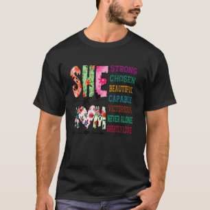 Camiseta Engraçada Ela É Mamãe Mamãe Mamãe Cristãos Dia Das