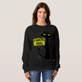 Camiseta engraçada Eu odeio você Bad Booglie