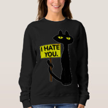 Camiseta engraçada Eu odeio você Bad Booglie
