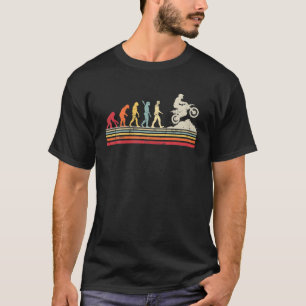 Camiseta Engraçada Evolução Da Bicicleta Da Vintagem Do Hom