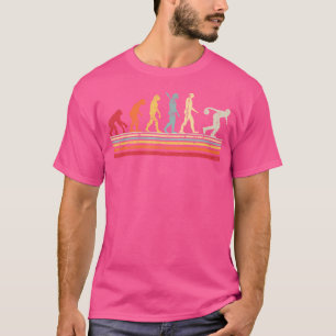 Camiseta Engraçada Evolução Das Boliches Do Homem
